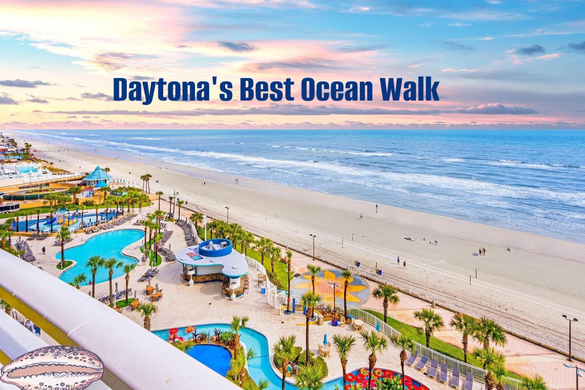 Vacation In Comfort And Luxury - 1 Bedroom Direct Oceanfront - Wyndham Ocean Walk Resort 1607 Daytona Beach Exteriér fotografie